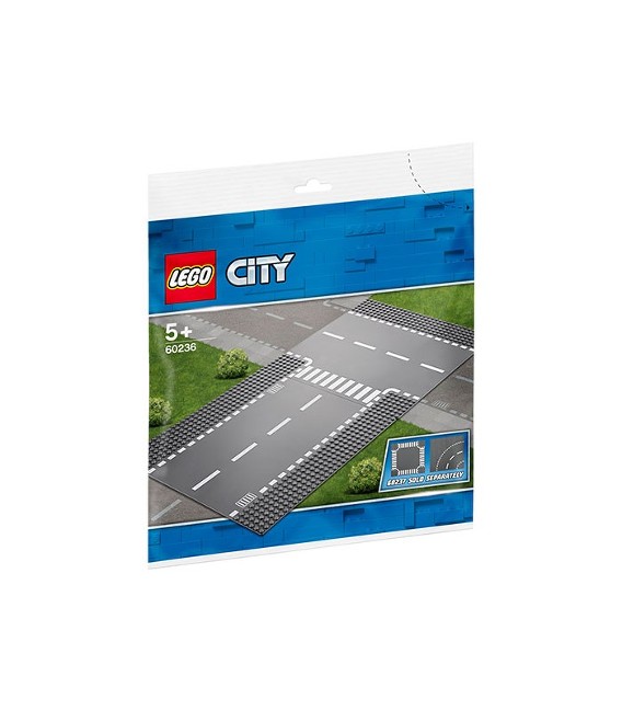 Drum drept și intersecție "T"