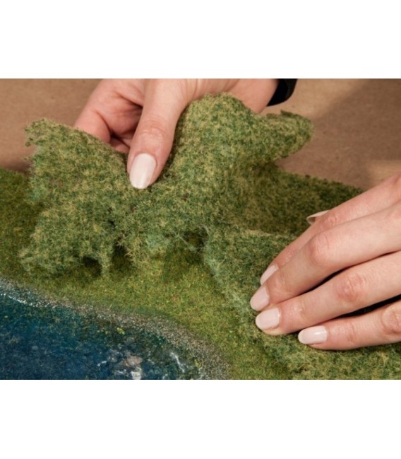 Frunziș de iarbă sălbatică, verde deschis, 20 x 23 cm, Noch 07280