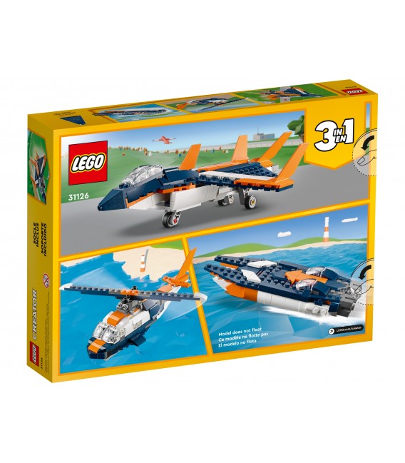 Avion supersonic LEGO 31126