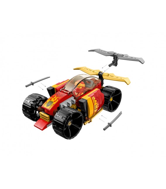 Mașina de curse EVO ninja a lui Kai LEGO 71780