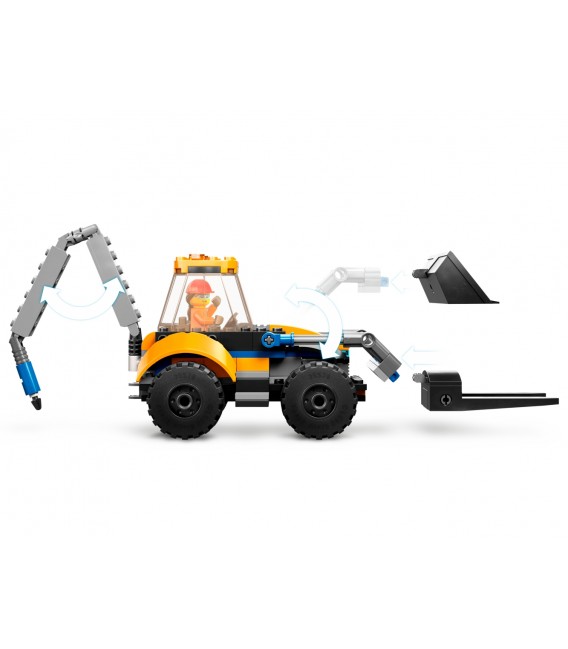 Excavator de construcții LEGO 60385