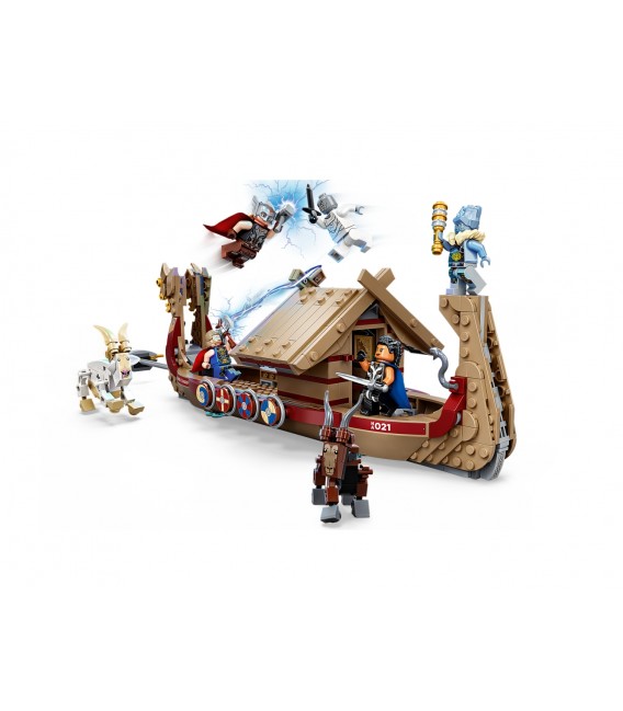 Barca trasă de capră​ LEGO 76208