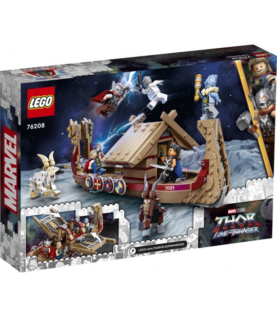 Barca trasă de capră​ LEGO 76208