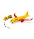 Avion DHL cu lumini și accesorii Siku 1702