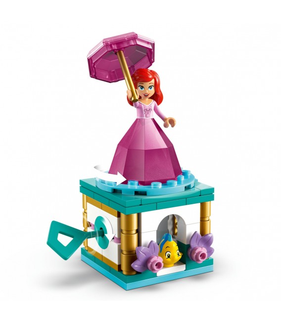 Ariel facând piruete LEGO