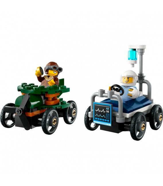Pachet de curse Avion vs. pat de spital LEGO 60459