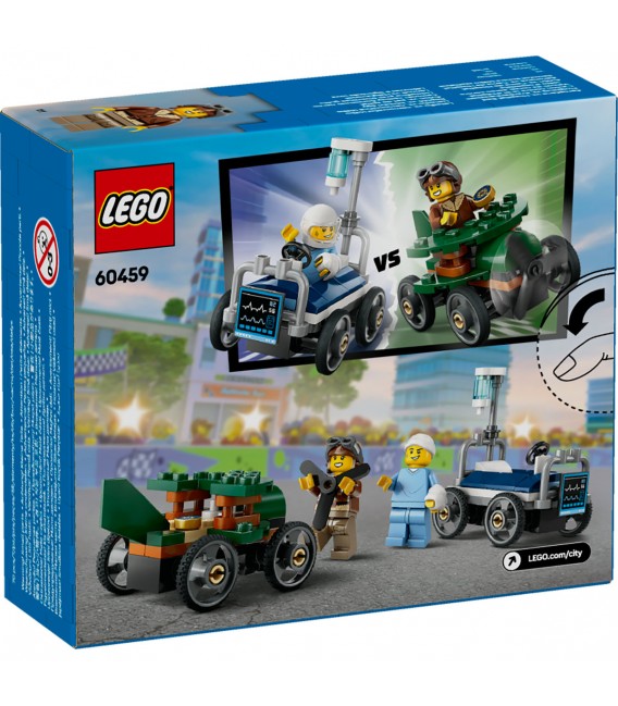 Pachet de curse Avion vs. pat de spital LEGO 60459