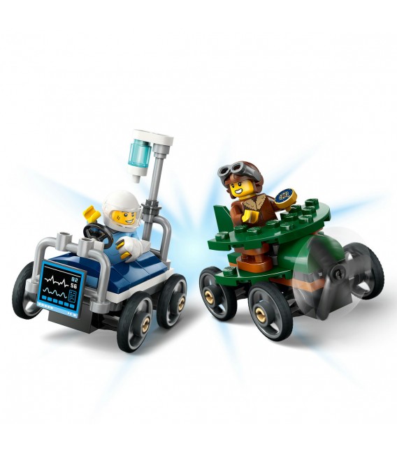 Pachet de curse Avion vs. pat de spital LEGO 60459