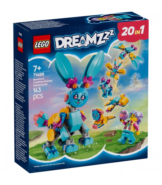 Aventurile creative cu animale ale lui Bunchu LEGO 71488