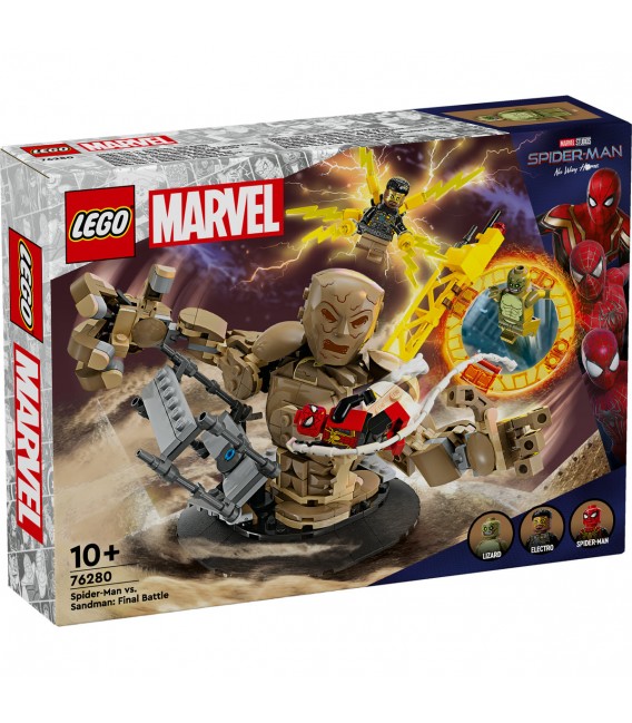 Omul Păianjen vs Sandman: Bătălia finală LEGO 76280