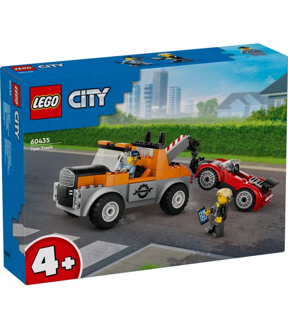 Camionetă de tractare și mașină sport LEGO 60435