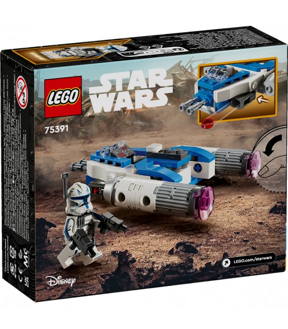 Micronavă de luptă Y-Wing™ a Căpitanului Rex LEGO 75391