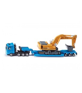 MAN transportor excavator Liebherr H0 Siku 1847
