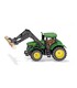 Tractor John Deere cu încărcător bușteni