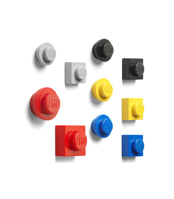 Set 2 magneți LEGO - galben